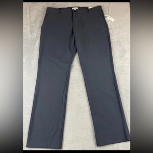 Con.struct Mens Gray Flat Front Dress pants size 36x30